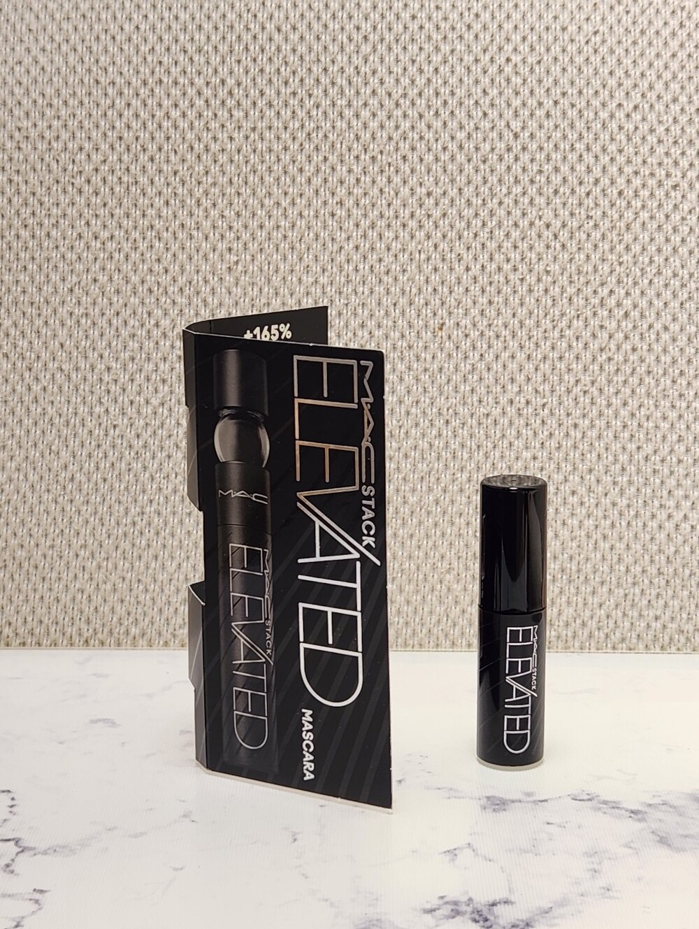 MAC Stack Elevated Black Mascara Mini Travel Size .1 Oz